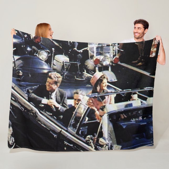 JFK IN DALLAS NUR VOR FLEECEDECKE (Beispiel)