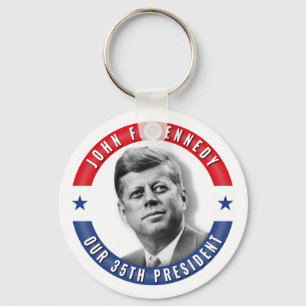 JFK John F. Kennedy 35. Denkmal Präsidenten-POTUS Schlüsselanhänger