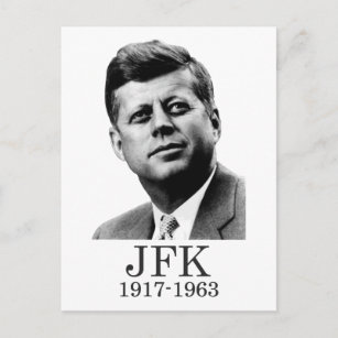 JFK - John F. Kennedy Postkarte