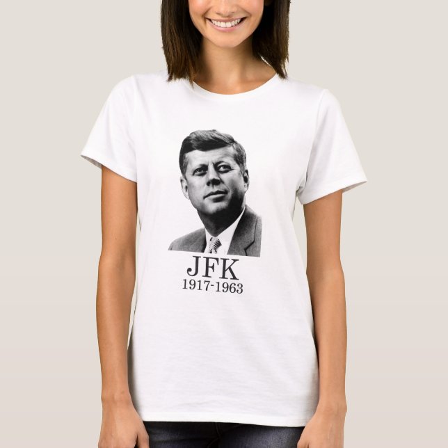 JFK - John F. Kennedy T-Shirt (Vorderseite)
