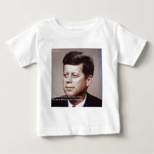 JFK reparieren das berühmte Zitat auf dem Dach Baby T-shirt