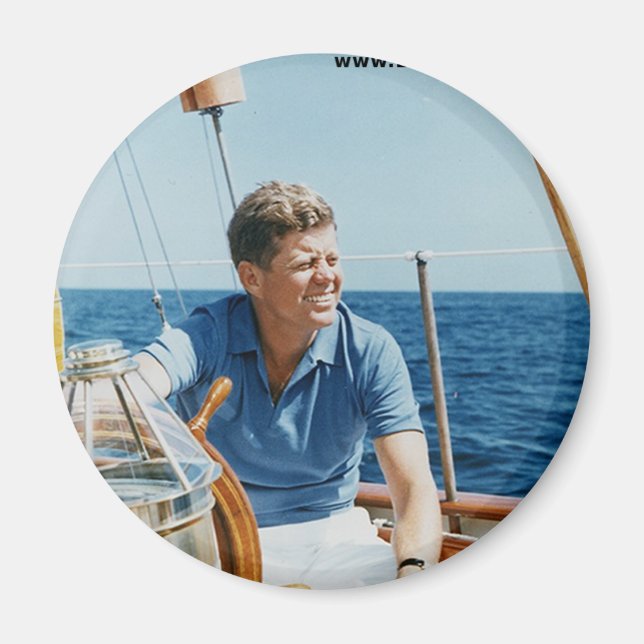 JFK Sailing Magnet (Vorne)