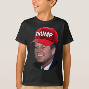 Jfk trägt Trump-Hut Lustiges John F Kennedy Meme G T-Shirt