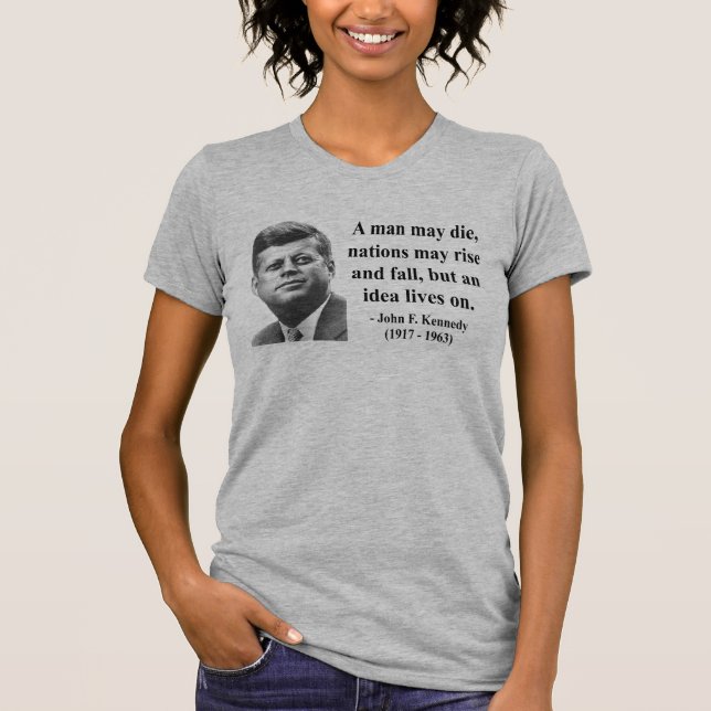 JFK Zitat 4b T-Shirt (Vorderseite)