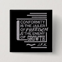 JFK Zitatknopf
