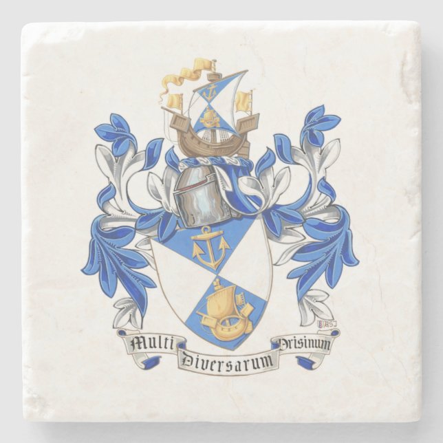 JFN Marble Stone Untersetzer (Vorderseite)