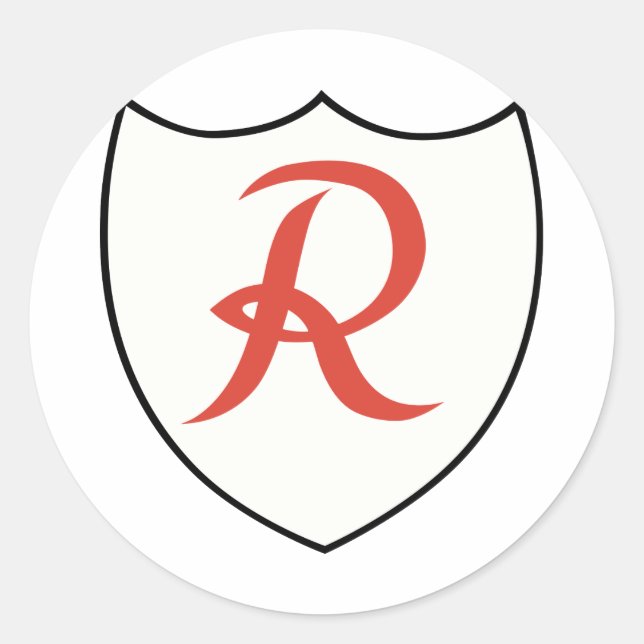 JG2 Richthofen Runder Aufkleber (Vorderseite)