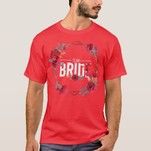 JGA Blume Hochzeit Bachelor par T-Shirt
