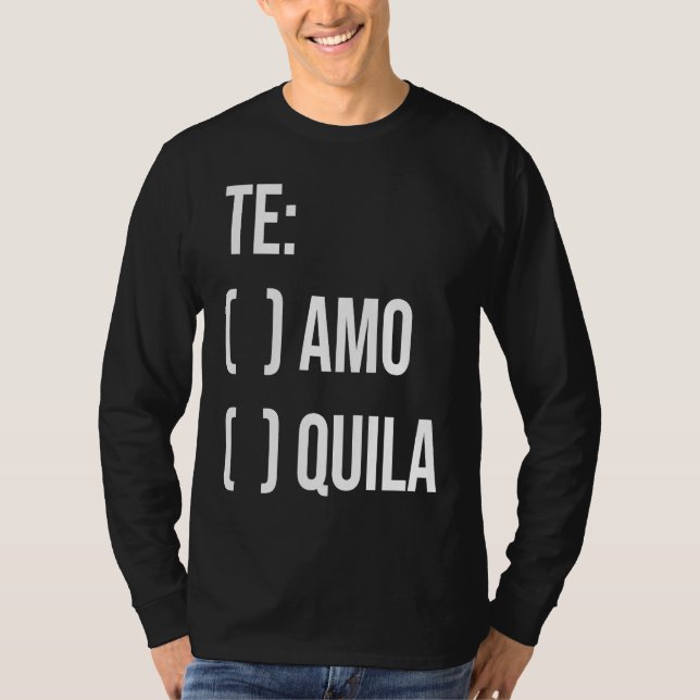 Jga Te Aamo Tequila Bridal Party Bachelorette Enga T-Shirt (Vorderseite)