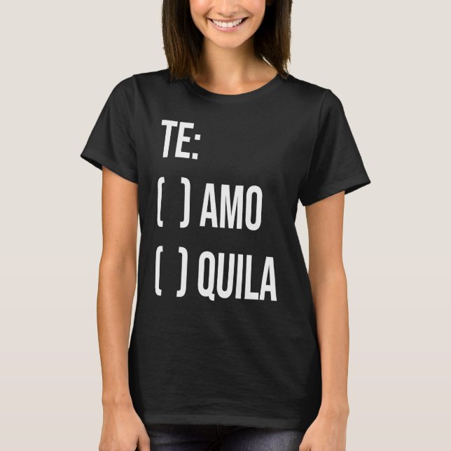 Jga Te Aamo Tequila Bridal Party Bachelorette Enga T-Shirt (Vorderseite)