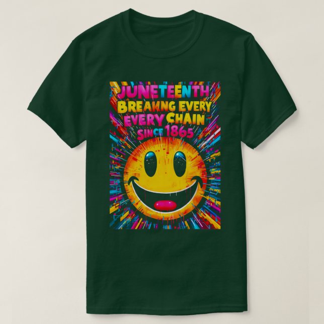 Jh. Breaking Jede Kette seit 1865 Männer Wom T-Shirt (Design vorne)