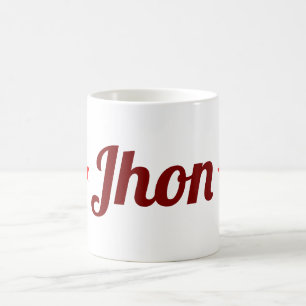 JHON Letting Mug