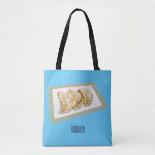 Jiaozi/Chinesische Knödel Cartoon Illustration Tasche