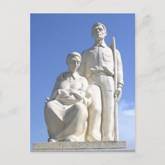 Jibaro Monument Postkarte (Vorderseite)