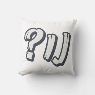 Jiddisch "NU?" - Der perfekte jüdische Ausdruck Kissen