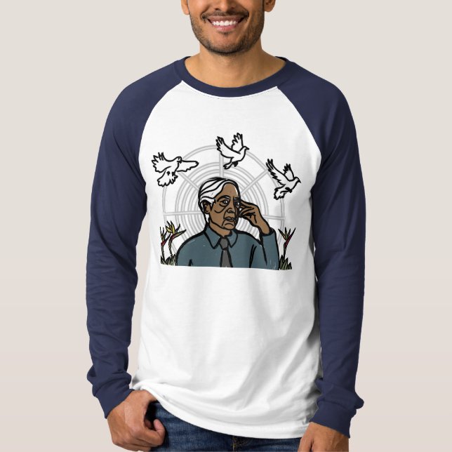 Jiddu Krishnamurti Shirt (Vorderseite)