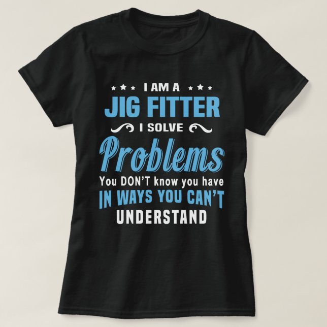 Jig Fitter T-Shirt (Design vorne)