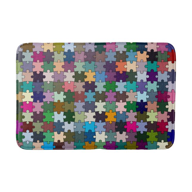 Jigsaw Bathmat Badematte (Vorderseite)
