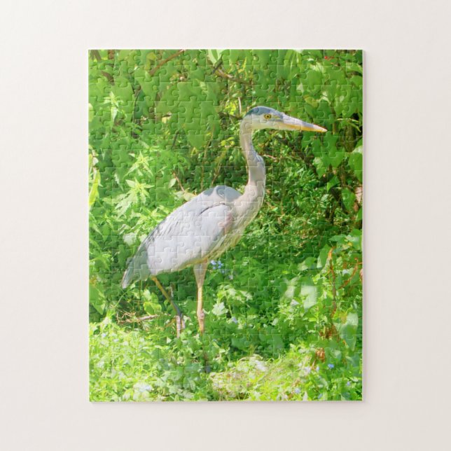 Jigsaw, blauer Held, schöne Naturszene, (Vertikal)