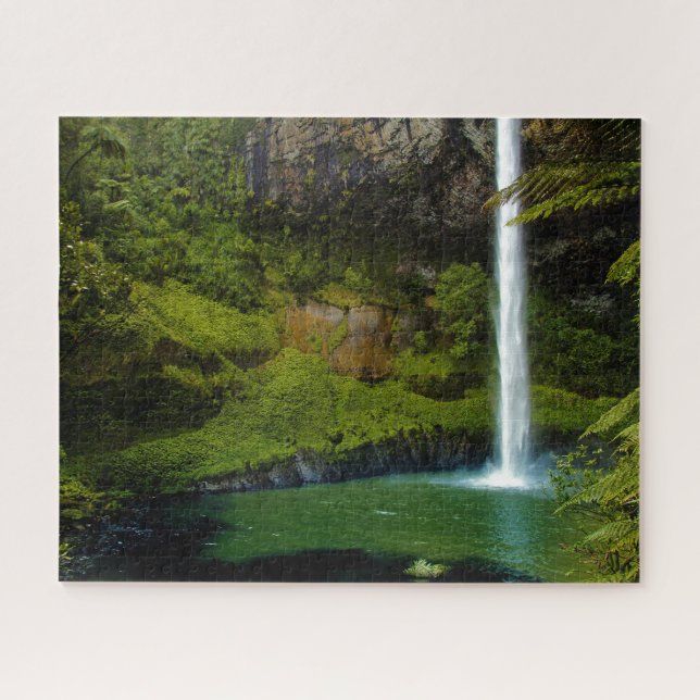 Jigsaw Bridal Veil Fall Neuseeland. (Horizontal)