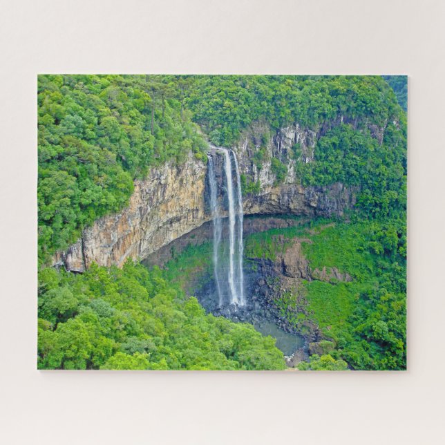 Jigsaw Caracol Wasserfall Brasilien. (Horizontal)