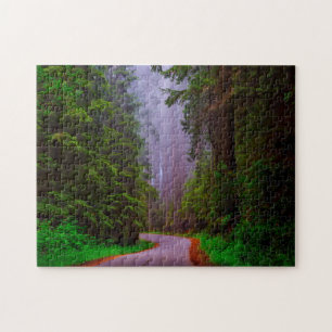 Jigsaw Nationalpark Redwood.