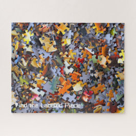 Jigsaw Pieces Custom Text Colorful Unique