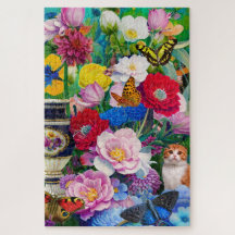 Jigsaw Puzzle 300, 500 Piece Board Rätsel