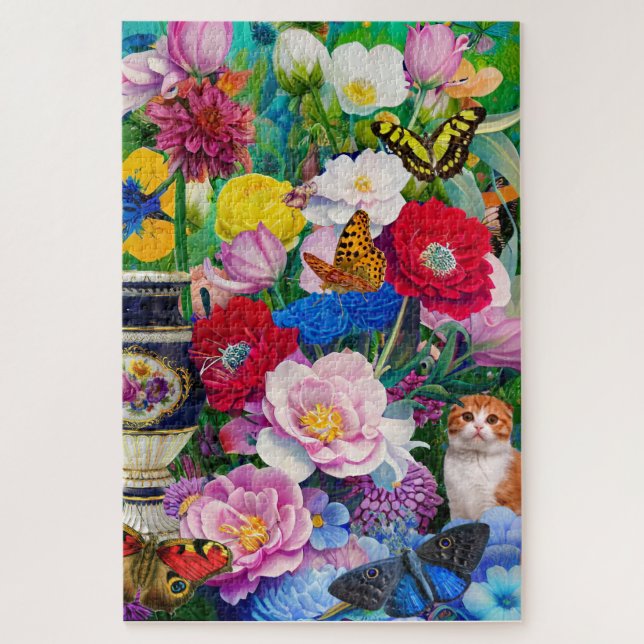 Jigsaw Puzzle 300, 500 Piece Board Rätsel (Vertikal)