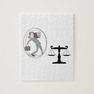 Jigsaw Puzzle Anwalt