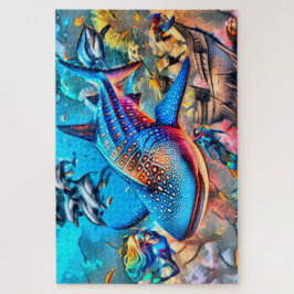Jigsaw Puzzle Art Whale Shark