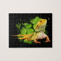 Jigsaw Puzzle, Besitzer eines bärtigen Dragon Rept