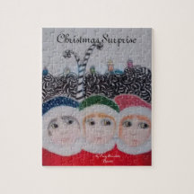 Jigsaw Puzzle de la surprise de Noël