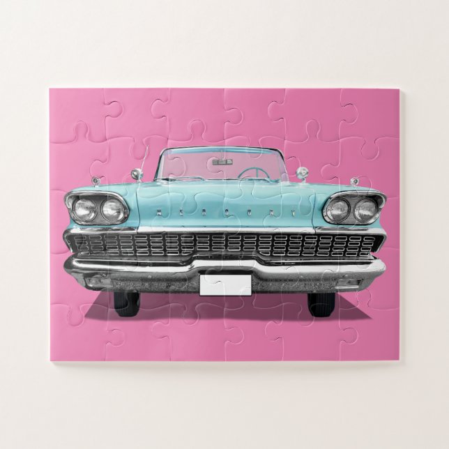 JIGSAW PUZZLE DE VOITURE CLASSIQUE (Horizontal)