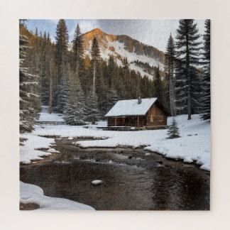 Jigsaw-Puzzle des Berges CABIN