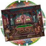 JIGSAW PUZZLE - Ein Poolraum um 1890 - P. Harnly<br><div class="desc">Dieses 16 x 20 Zoll (520 Stück) Jigsaw Puzzle enthält ein detailliertes Kunstbild mit dem Titel "Poolraum (ca. 1890)". → Die standardmäßige dunkelbraune Hintergrundfarbe, die um die Kanten herum angezeigt werden kann, kann auf die gewünschte Farbe geändert werden. Es wird angezeigt, wenn Ihre Puzzle-Größe nicht das gesamte Puzzle-Board abdeckt. →...</div>