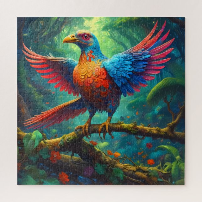 Jigsaw Puzzle Fantasy Costa Rican Bird (Vertikal)