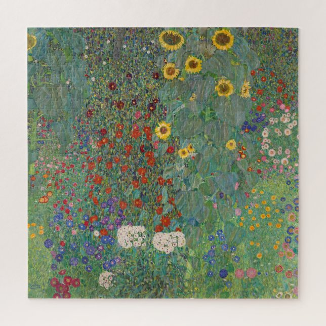 JIGSAW PUZZLE: GUSTAV KLIMT: FARM GARDEN (Vertikal)