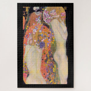 JIGSAW PUZZLE: GUSTAV KLIMT : WASSERSERDIENSTE II