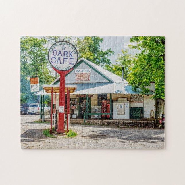 Jigsaw Puzzle, Historic Oark General Store (Horizontal)