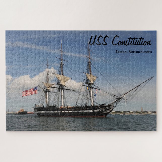 Jigsaw Puzzle - Historische Verfassung der Boston  (Horizontal)