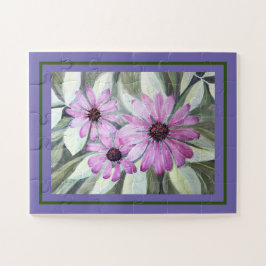 Jigsaw Puzzle Lavender African Daisies