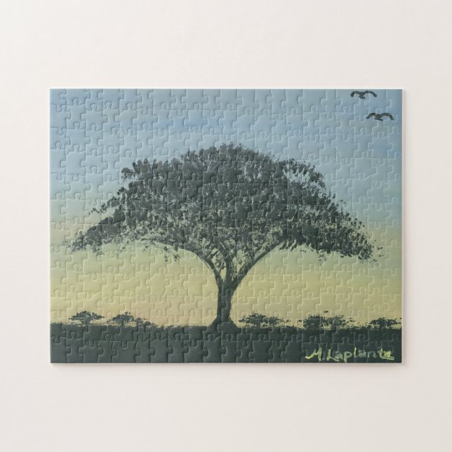 Jigsaw Puzzle, Morning Light by M. Laplante (Horizontal)