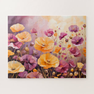 Jigsaw Puzzle of Poppies in einem Feld weichen Far