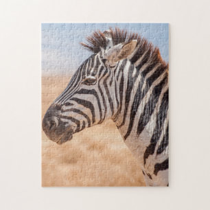 Jigsaw puzzle Portrait d'une Zèbre