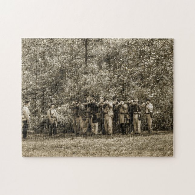 Jigsaw Puzzle, Soldaten des zivilen Krieges (Horizontal)