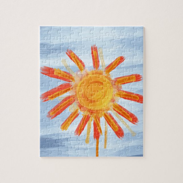 Jigsaw Puzzle, Sonnenschein (Vertikal)