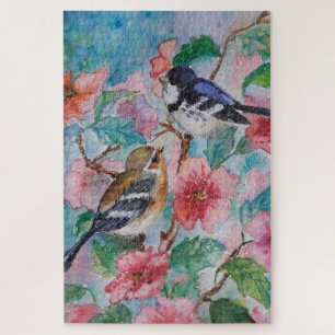 Jigsaw Puzzle Spring Birds
