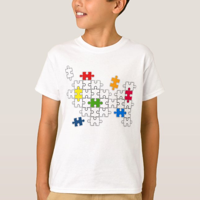 Jigsaw_Puzzle T-Shirt (Vorderseite)
