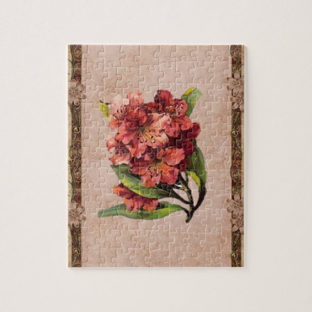 Jigsaw Puzzle victorien Floral (Vertical)